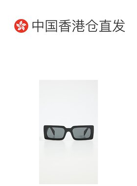 1h可退 香港直邮Prada 普拉达 女士 矩形醋纤太阳眼镜 black黑色