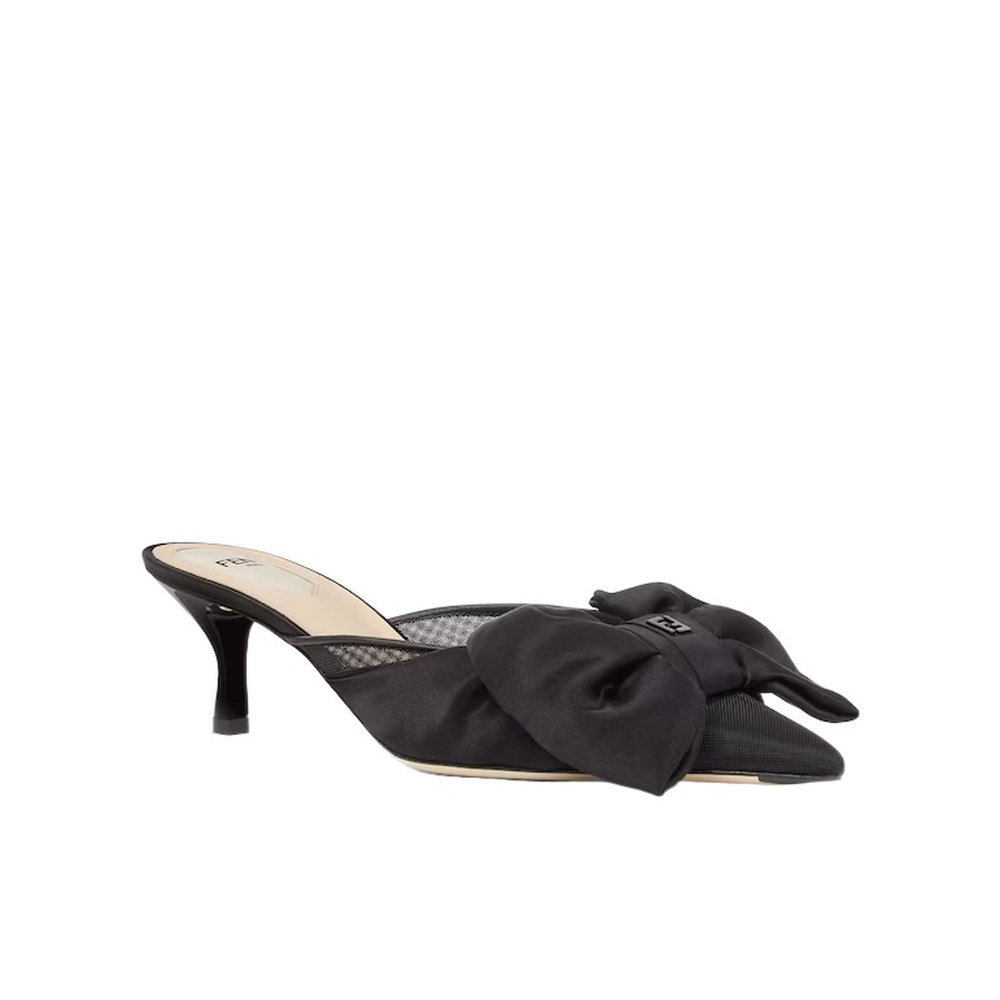 1h可退 香港直邮FENDI 女士 Colibri 猫跟拖鞋 26SS,淘宝优惠券,粉丝福利购,淘宝优惠卷