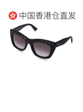 香港直邮VALENTINO 女士眼镜 V716S2 AW2025 黑色 黑色徽标太阳镜