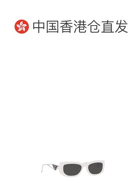 1h可退 香港直邮Prada 普拉达 女士 徽标太阳镜 PR14YS white白色