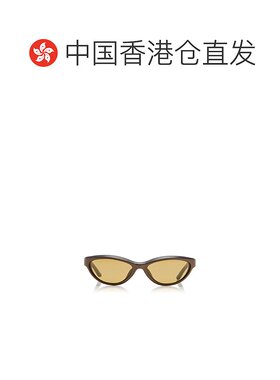 香港直邮Jacquemus 女士 Curvo 醋纤太阳眼镜 brown棕色 舒适时尚