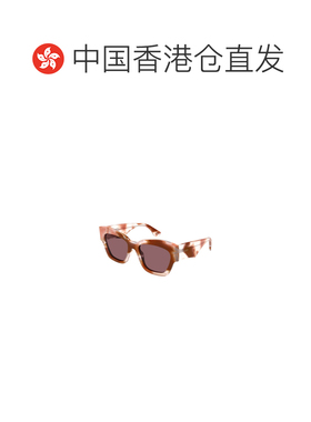 香港直邮GUCCI 女士眼镜 GG2150S002 SS2026 棕色 Logo 细节太阳
