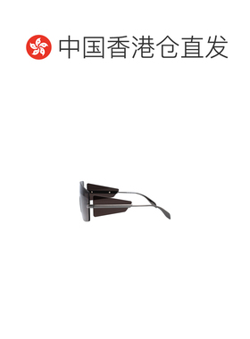 香港直邮ALEXANDER MCQUEEN 25FW 盾形太阳眼镜 M【付后1h可退】