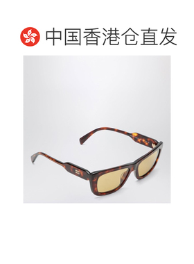 香港直邮Miu Miu 缪缪 女士 EYEWEAR 精选雪茄色太阳眼镜 0MUB12S
