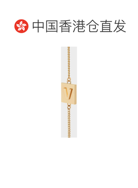 香港直邮CELINE 女士项链 46B1V6BRA35OR SS2022 黄色 色饰面黄字