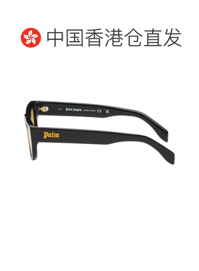 1h可退 香港直邮Palm Angels 棕榈天使 男士 黑色 Ventura 太阳镜