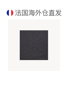 欧洲直邮自营YSL圣罗兰 女士黑色/中灰色酪蛋白纤维提花图案大号