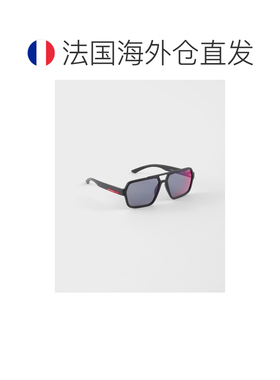 自营欧洲直邮Prada普拉达 Linea Rossa系列男士红色尼龙防护紫外