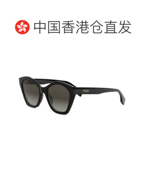 1h可退 香港直邮Fendi 芬迪 女士 Lettering FE40175I 01F 太阳镜