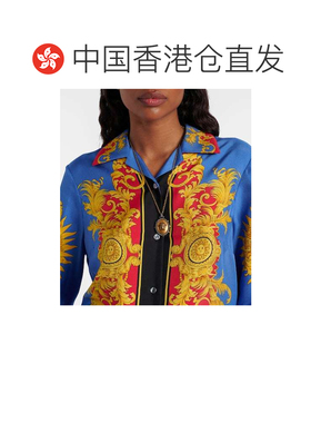 香港直邮versace 范思哲 女士 Tivoli Medusa 吊坠项链