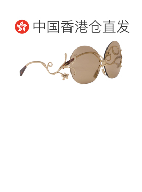 1h可退 香港直邮Celine 思琳 女士 THE 多串金属太阳眼镜 4S349CM