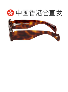 香港直邮Jil Sander 吉尔 桑达 女士 棕色 Oliver Peoples 联名 E