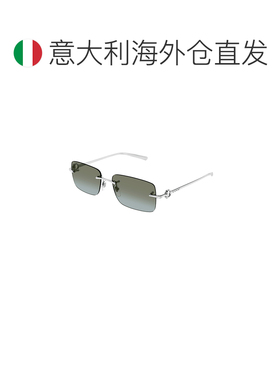 欧洲直邮GUCCI 男士太阳镜 GG1703S007 CO 银色 G【付后1h可退】