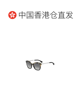 香港直邮FENDI 女士眼镜 FF0089SCU1 AW2021 灰色 徽标细节太阳镜