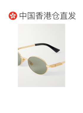 香港直邮Bottega Veneta 葆蝶家 男士 Eyewear 椭圆框太阳镜 BV14