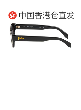 1h可退 香港直邮Palm Angels 棕榈天使 男士 黑色 Eagle 太阳镜 P