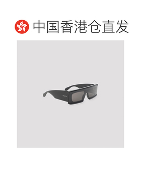 1h可退 香港直邮alaia 女士 黑色醋纤太阳眼镜 AA0099SBLACK