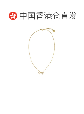 1h可退 Salvatore Ferragamo 蝴蝶结吊坠项链 795068