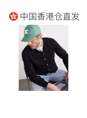 Celine 思琳 男士 Celine 绿色帽子 AA06F234X鸭【付后1h可退】