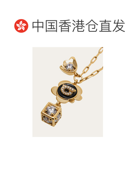1h可退 香港直邮Salvatore Ferragamo 吊坠项链 760936水晶