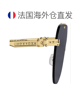 自营1h可退 欧洲直邮LV/路易威登 男士黑色金属太阳镜正品百搭显