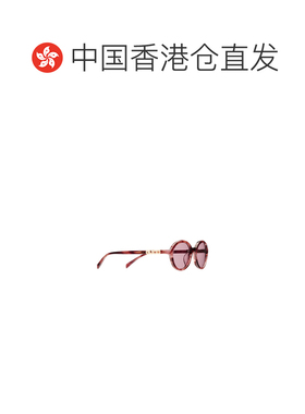 香港直邮GUCCI 女士眼镜 859487J07402660 SS2026 粉红色 圆形镜
