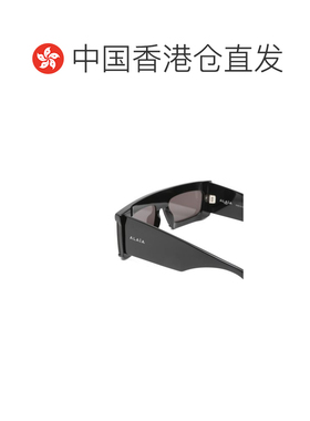 1h可退 香港直邮alaia 女士 Alaia 黑色太阳眼镜 AA0099S001