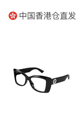 香港直邮Gucci 古驰 女士 全框平光镜 GG1697O black黑色 舒适时