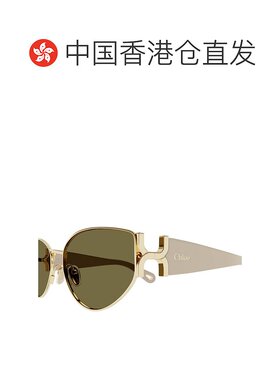 1h可退 香港直邮Chloe 蔻依 女士 猫眼框太阳镜 CH0260S metal金