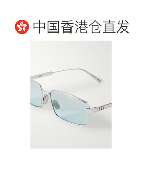 1h可退 香港直邮DIOR 迪奥 女士 Cannage S2U 矩形框镀银太阳眼镜