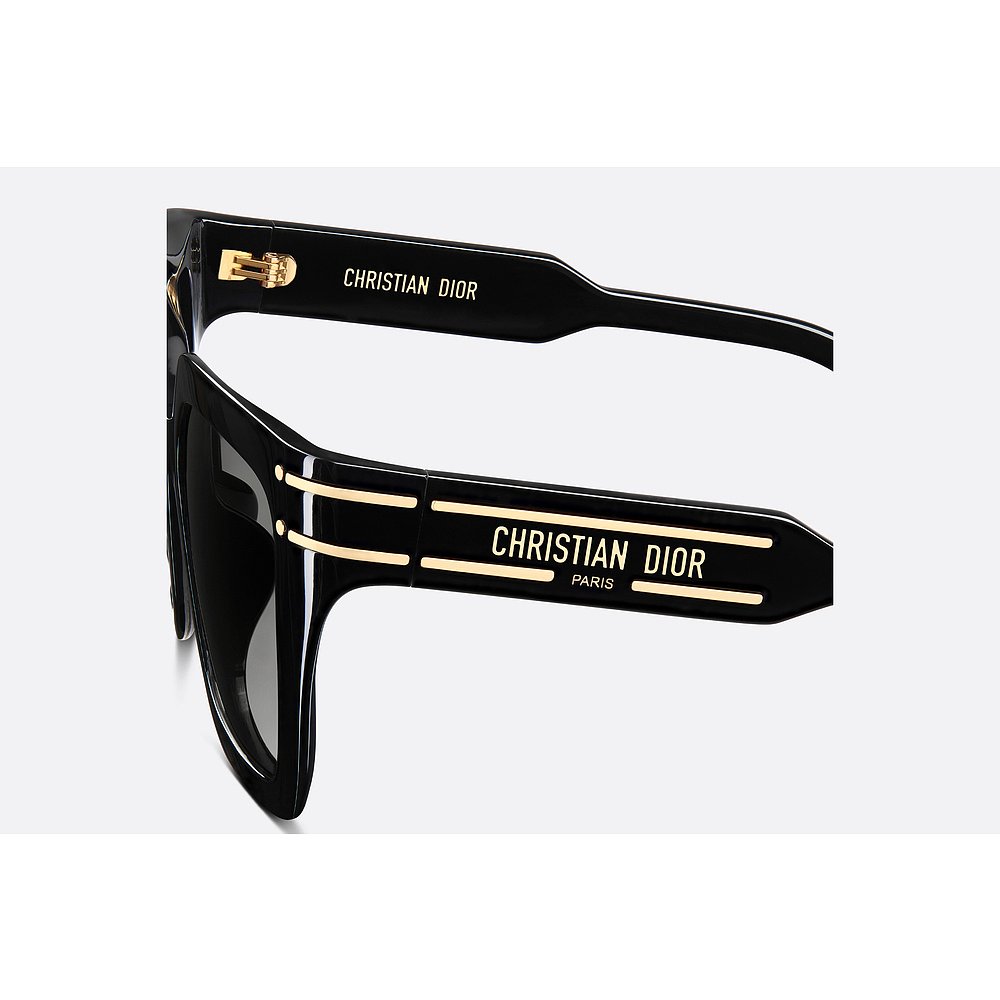 Dior迪奥男女同款眼镜黑色正方形镜框板材框架百搭渐变超轻太阳镜