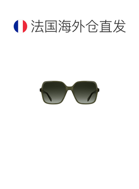 自营欧洲直邮Longchamp珑骧 女士卡其绿板材太阳镜