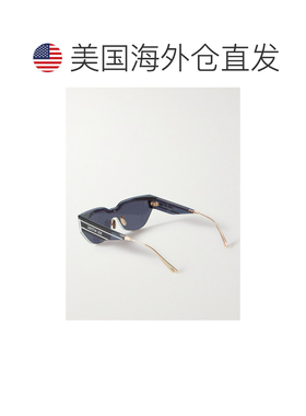 1h可退 香港直邮DIOR 迪奥 女士 Club M3U D形框醋纤镀金太阳眼镜