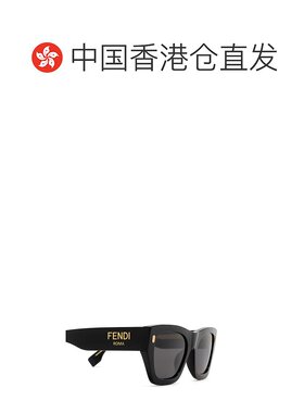 1h可退 香港直邮Fendi 芬迪 女士 Eyewear 方格太陽眼鏡 FE40100I