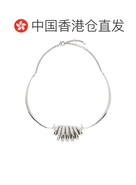 1h可退 香港直邮Rabanne 女士 Punk 项链 26PBB0473MET809SILVER