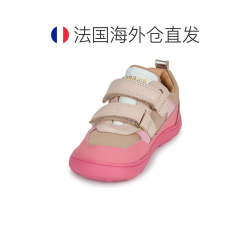 欧洲直邮Bisgaard  女孩鞋子 低帮板鞋 春夏 玫瑰色 ELROY BAREFO - 图1