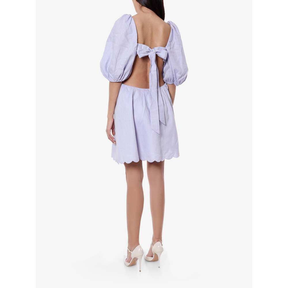 1h可退 香港直邮ZIMMERMANN 女士 短袖连衣裙 1082DSS24 purple紫,淘宝优惠券,粉丝福利购,淘宝优惠卷