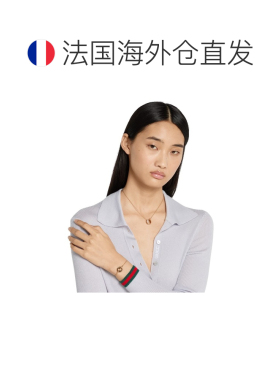 自营欧洲直邮Gucci/古驰 女士GucciBlondie水晶吊坠项链