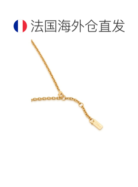 欧洲直邮自营CHLOE蔻依 Charms女士金色黄铜吊坠项链