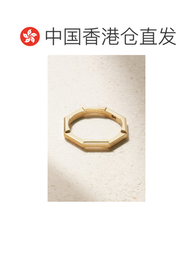 香港直邮Gucci 古驰 女士 Link to Love系列18K金镜面戒指 662194