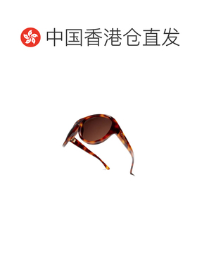 香港直邮GUCCI 女士眼镜 875973J07402323 AW2026 棕色 飞行员太
