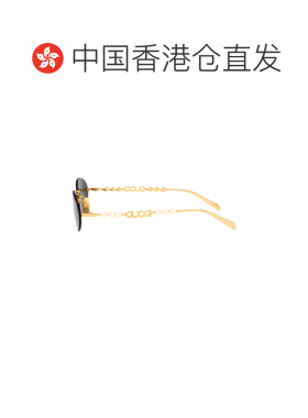 香港直邮Gucci 古驰 女士 00 金色灰色金属太阳眼镜 GG922S001