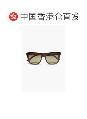 香港直邮Gucci 古驰 女士 D形框龟甲色醋纤太阳眼镜 GG0158SN3001