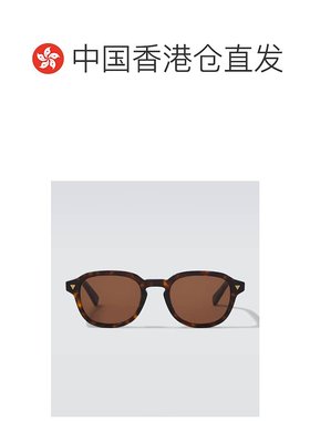 1h可退 香港直邮Bottega Veneta 葆蝶家 男士 三角铆钉圆形太阳眼