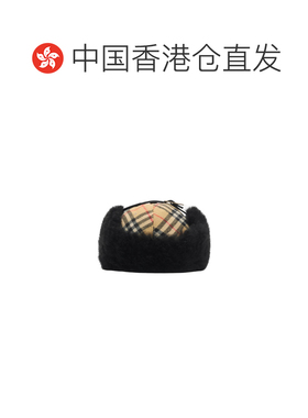 Burberry 格纹捕手帽帽子 81196981羊毛 【付后1h可退】