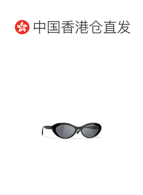 香港直邮CHANEL 女士眼镜 CH54161711S4 CO 配饰 徽标灰色太阳镜