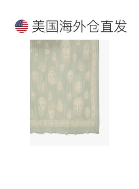 美国直邮mcqueen亚历山大 麦昆女士丝巾围巾 【付后1h可退】