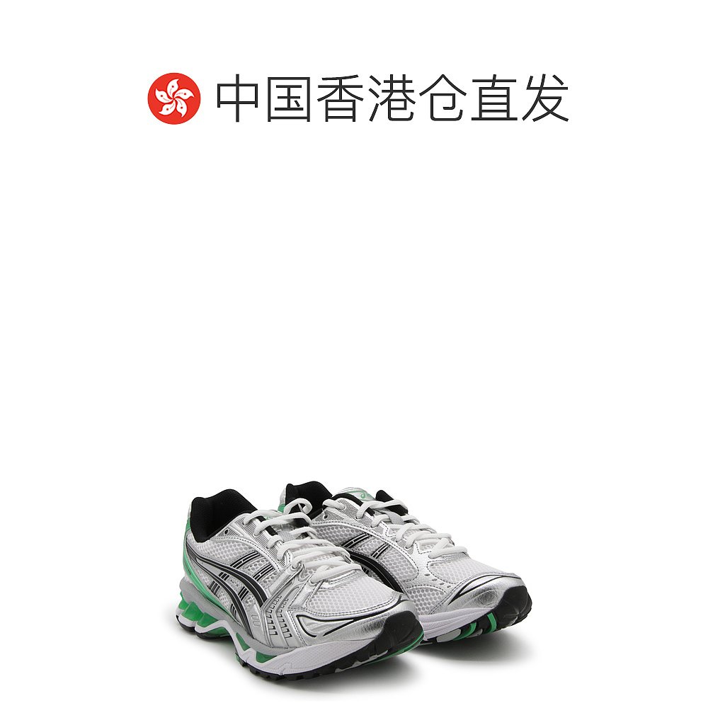 香港直邮Asics 亚瑟士 女士 GEL-KAYANO 白色绿色运动鞋 1201A019 - 图1