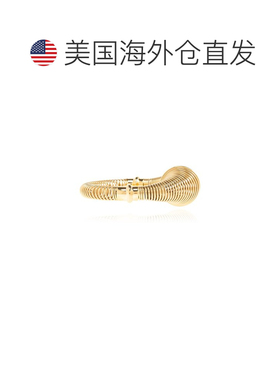 1h可退 美国直邮alaia 女士 螺旋手链 AA2B122LA033 metal金属色