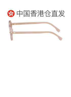 1h可退 香港直邮Fendi 芬迪 女士 粉色 Selleria 太阳镜 FE40174I